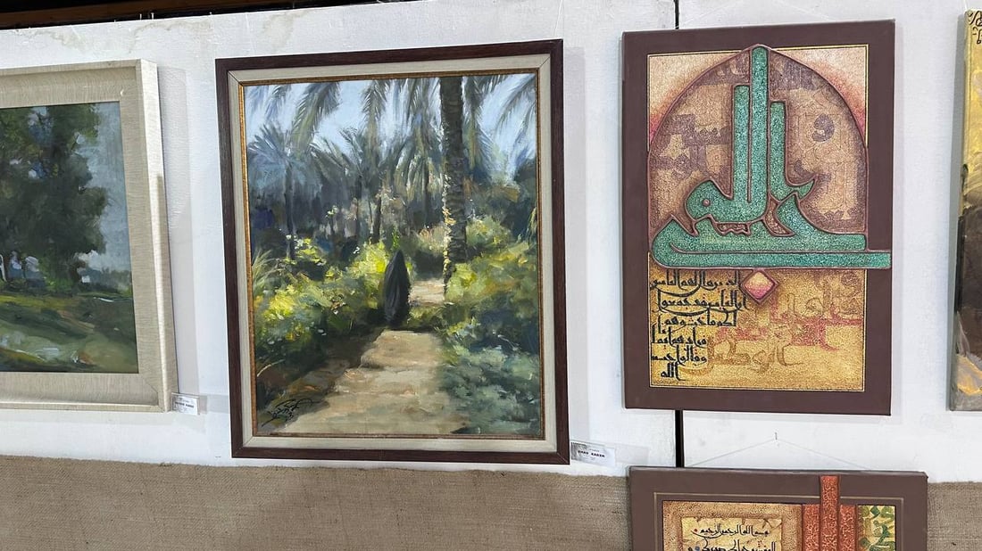 38 لوحة تشكيلية بفرشاة رسامي البصرة.. توثق معالم المدينة الشاخصة والمندثرة