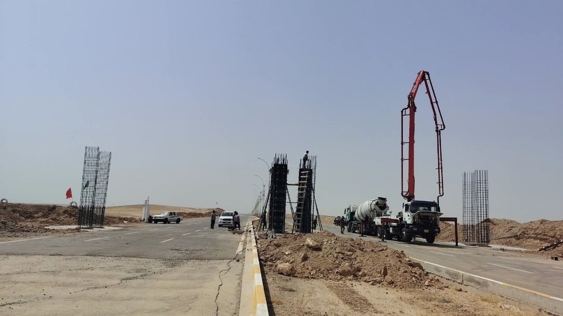 دوو دەروازەی سەرەکی بۆ قەزای ئامرلی بناغە دەکرێن