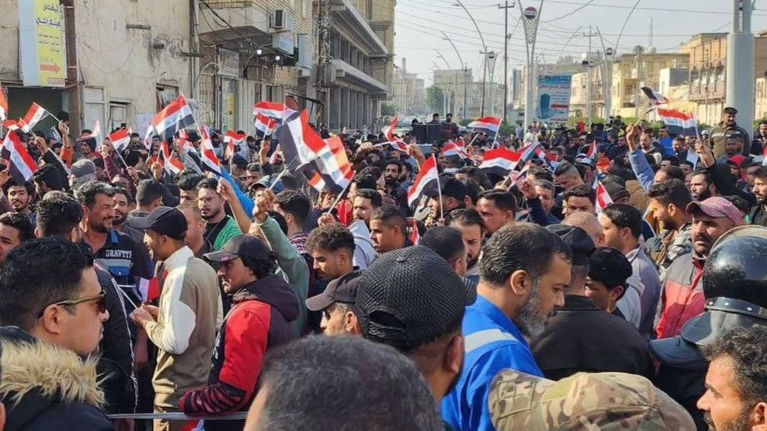 Nasiriyah worker union protests for land allocation