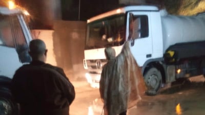 مياه الأمطار تدهم منزلاً في ديالى.. واستغاثة عبر الأرقام الساخنة