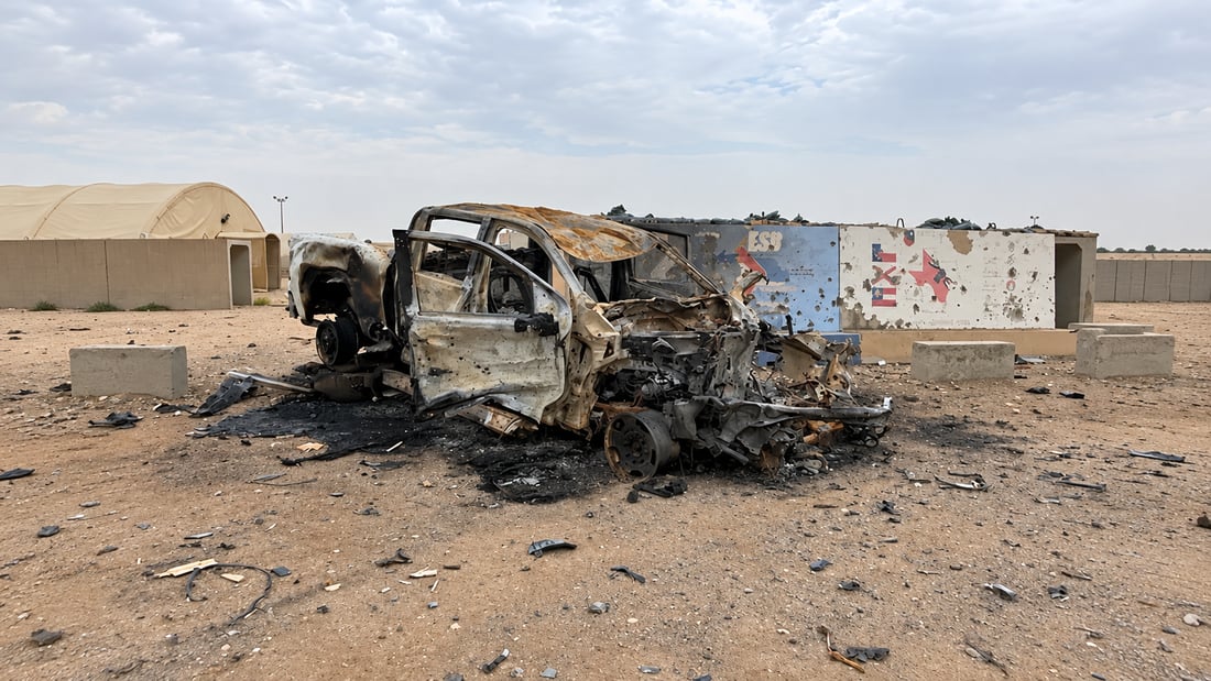 جنود أميركيون يوثقون الدمار في قواعدهم بالسعودية والكويت إثر هجمات إيران