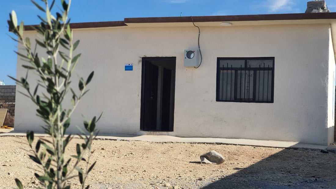 كسر محراب وقزل قيو.. منظمة دولية تعيد بناء عشرات المنازل في تلعفر