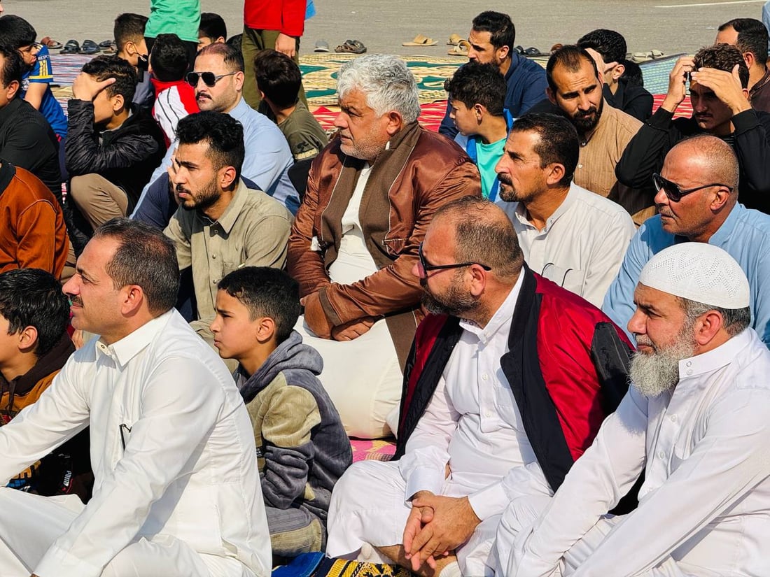 صغاراً وكباراً يتضرعون إلى الله.. صور من صلاة الاستسقاء في الرمادي وتكريت