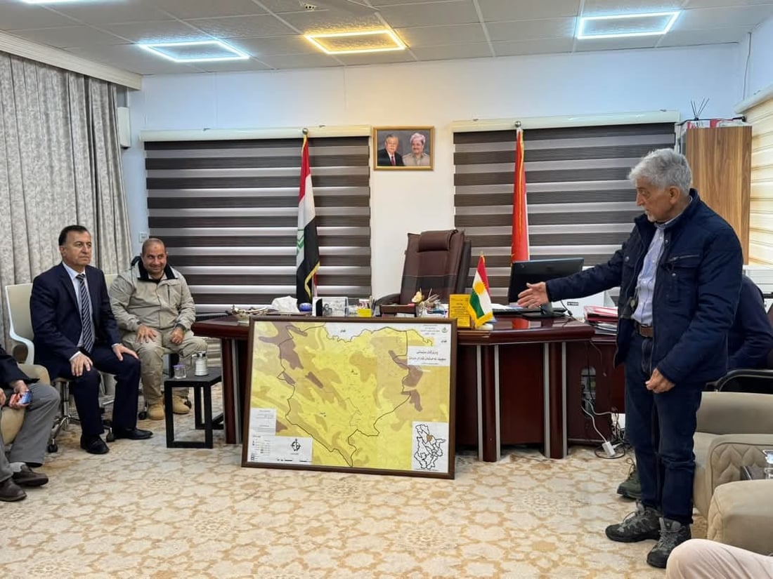 تیمێکی باڵای ئەکادیمی بەغدا سه‌ردانى “تاڤگه‌ى سەرسول و بەردبەرد”يان له‌ ماوەت كرد