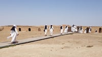 الناصرية: 40 راهبة من نينوى يؤدين قداس 