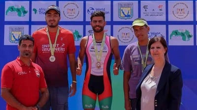 باقر طه إدريس.. بطل عراقي دولي في “التراثلون” يكسب قوت يومه من “العمّالة”