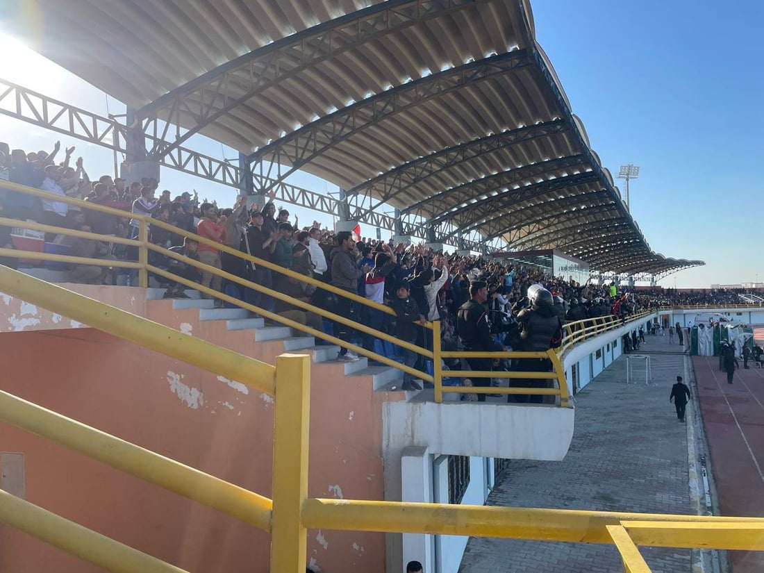 صور من مباراة الرمادي والجولان.. هدف “كروز” حسم اللقاء وسط حماس جمهور غفير