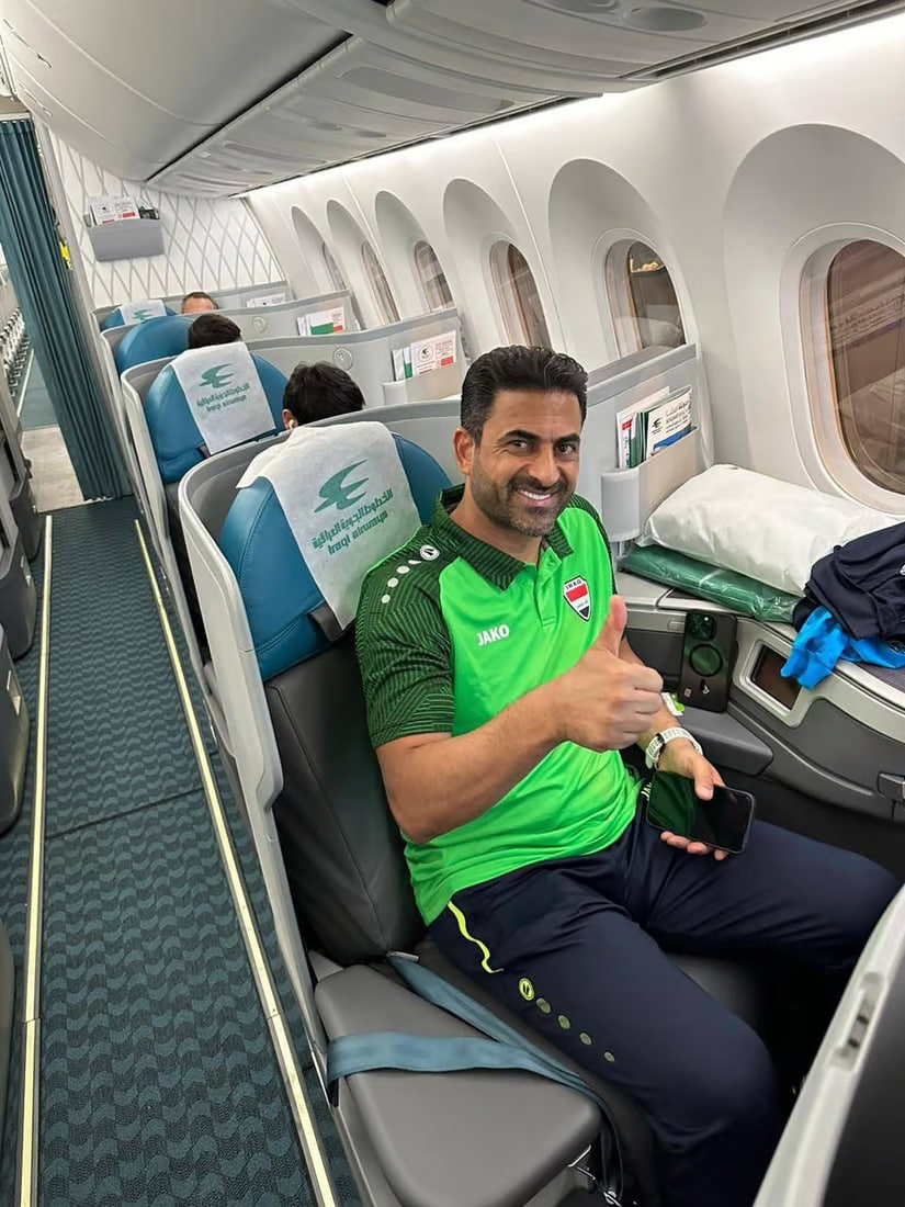 Iraqi men’s national football team returns to Baghdad after victory against Vietnam