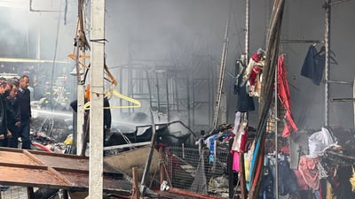 “هێشتا زیانه‌كانی ئاگری له‌نگه‌ی هه‌ولێر دیار نین”