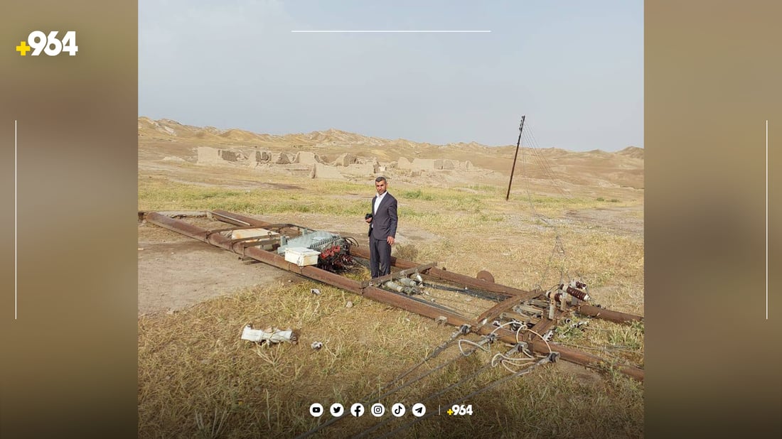 باران گوندی شێخالکی بێ کارەبا کرد