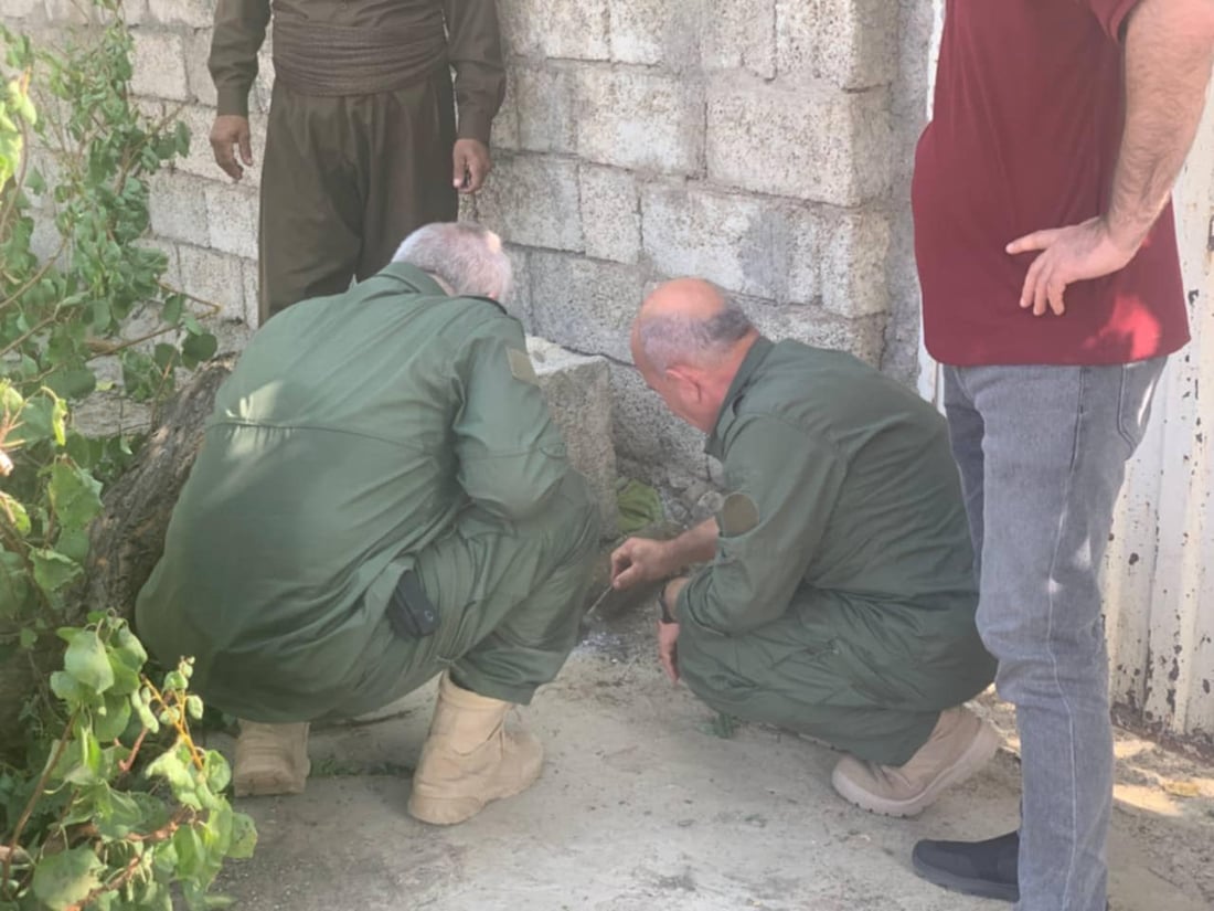 گوللەتۆپێکی مەترسیدار لە سیدەکان هەڵگیرایەوە