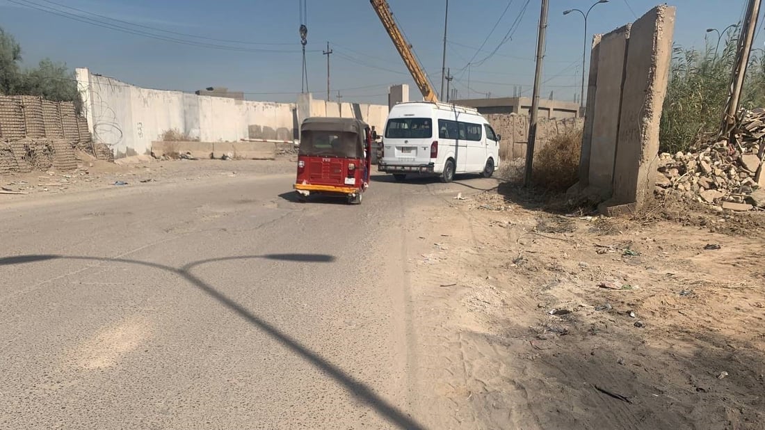 أهالي أبو دشير لا يصدقون المشهد.. صبات 2005 اختفت من تقاطع خط النفط (صور)