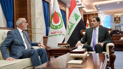 تطوير الحقول واستثمار الغاز المصاحب.. المندلاوي يبحث زيادة الصادرات مع العبادي