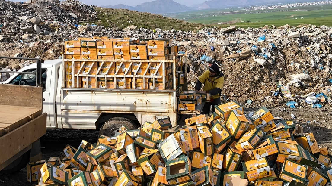 Over two tons of Iranian biscuits destroyed at Raperin customs
