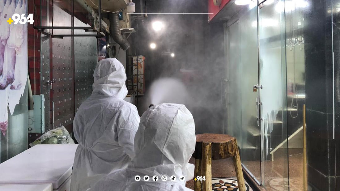 لە سلێمانی.. بۆ رێگری لە پەتای تای خوێنبەربوون هەڵمەتێکی پاک کردنەوەی شار ئەنجامدرا