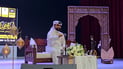 فيديو: شاعر قطري يتغنى بكرم أهل الموصل.. ناصر الوبير ألهب الحماس في مسرح الجامعة