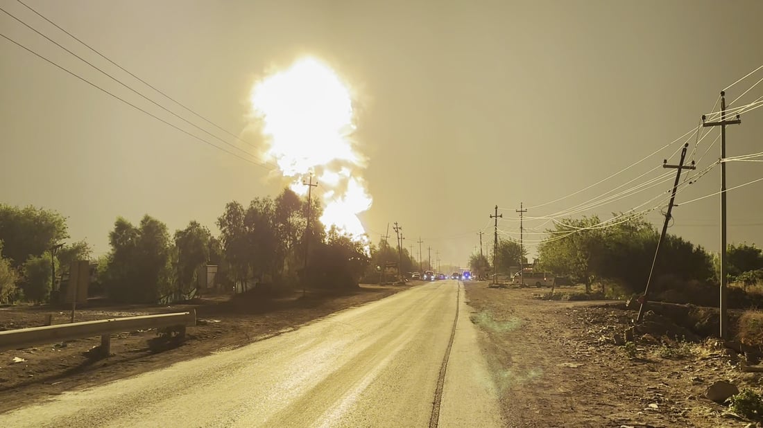 More than 20 injured as fuel depot explodes near Sulaymaniyah