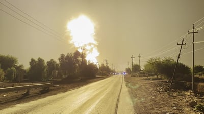 More than 20 injured as fuel depot explodes near Sulaymaniyah