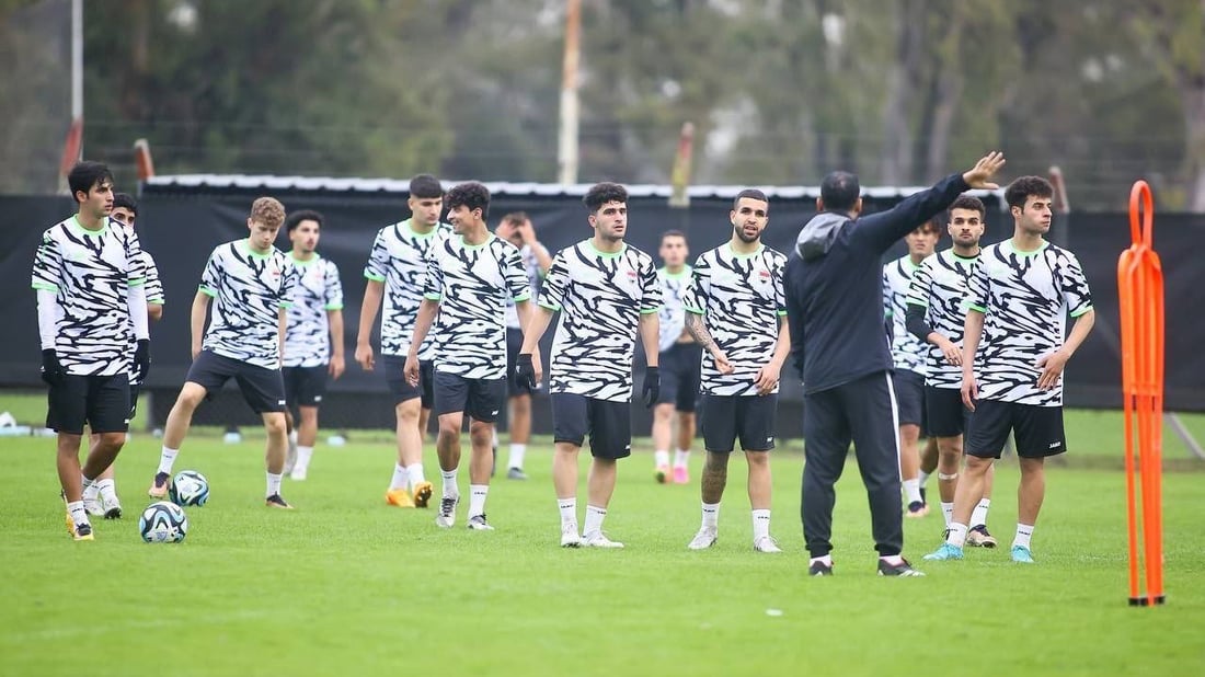 تشكيلة ليوث الرافدين لمواجهة الأوروغواي في كأس العالم للشباب