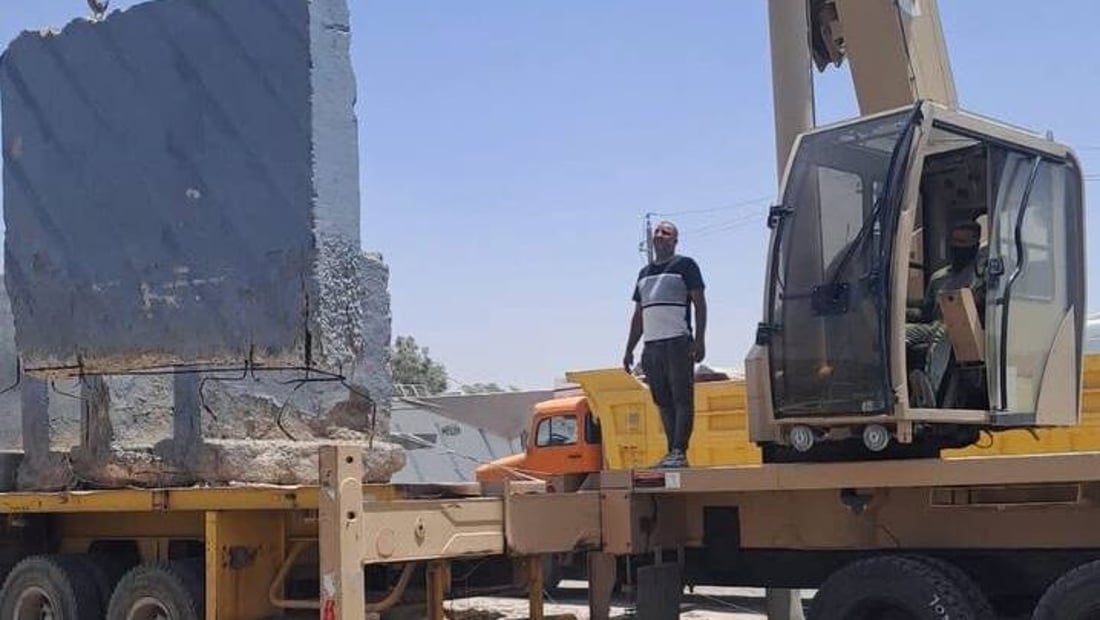 عمليات بغداد ترفع الكتل الكونكريتية من سيطرة “أبو غريب الجديد”