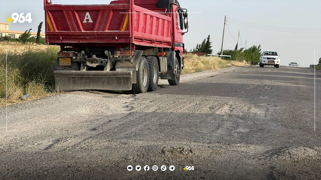 شەش گوند داوای چاککردنی رێگاکەیان دەکەن