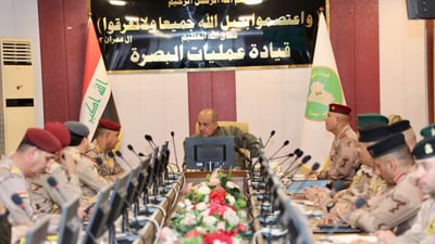 استعدادات خليجي 25.. وزير الدفاع في البصرة لمعاينة الخطط الأمنية
