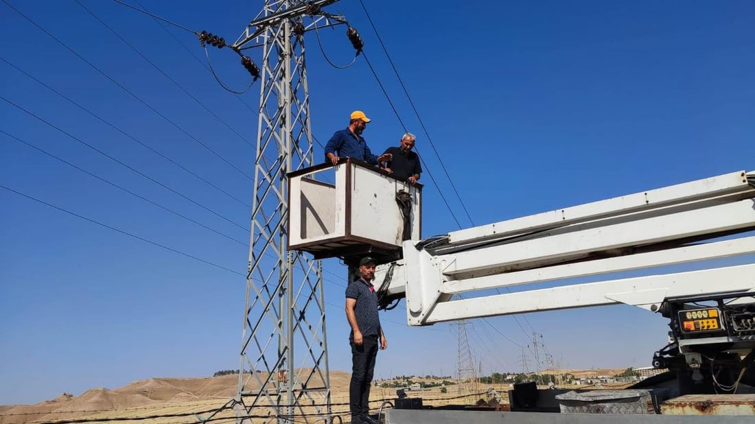 سووتانی محاویلەیەک چوار گەڕەکی کەرکوک بێ کارەبا دەکات