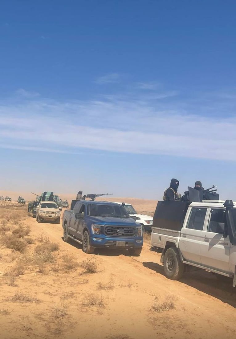 Anbar operations target Islamic State hideouts in desert