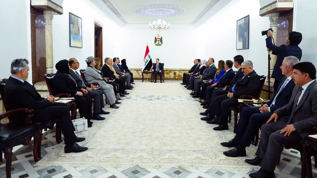 Sudani meets Kurdish MPs