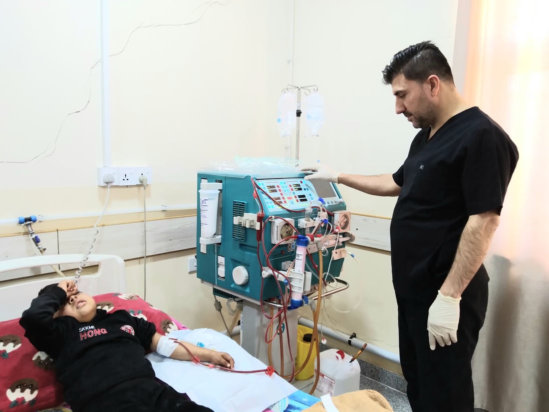 رۆژانە 12 نەخۆشی گورچیلە لە چەمچەماڵ چارەسەر وەردەگرن