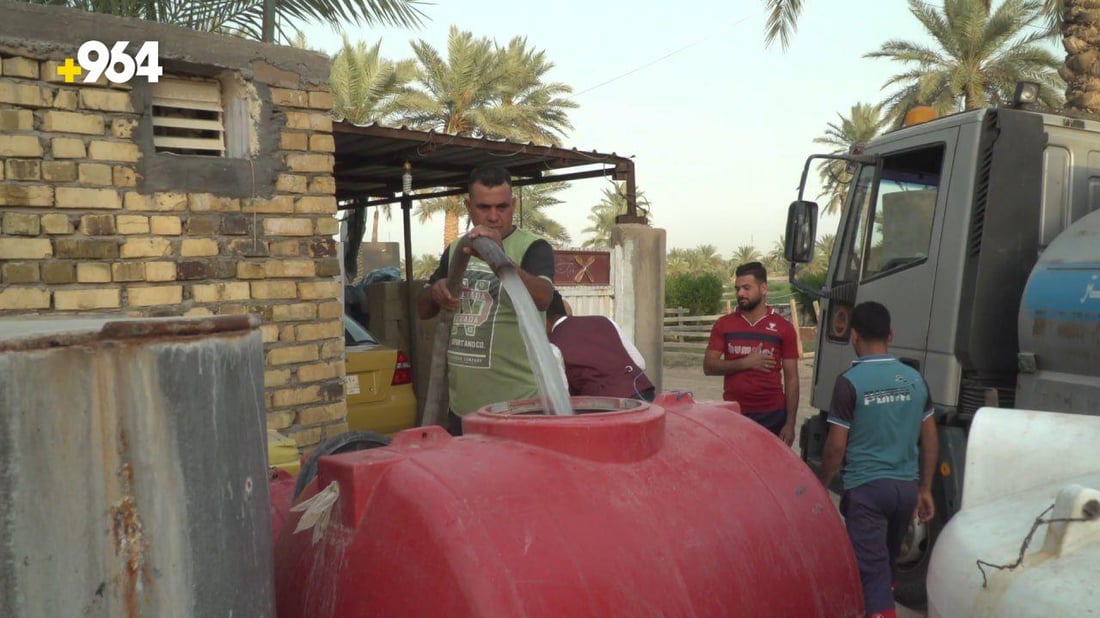 الفرات ليس بخير.. ماء المسيب “عكر” ولا يصل إلى المنازل قبل الفجر! (صور)