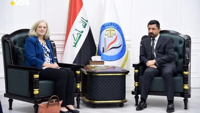 Iraq’s justice minister discusses judicial agreement with U.S. ambassador