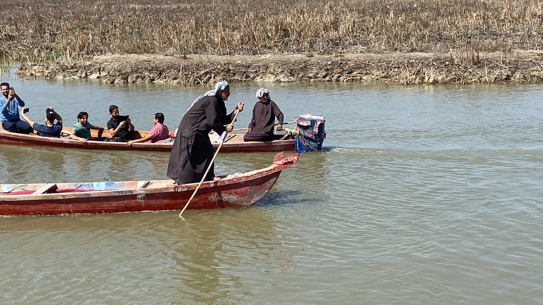 عودة الحياة إلى أهوار ميسان الشرقية.. الحويزة ينعم بمياه الأمطار