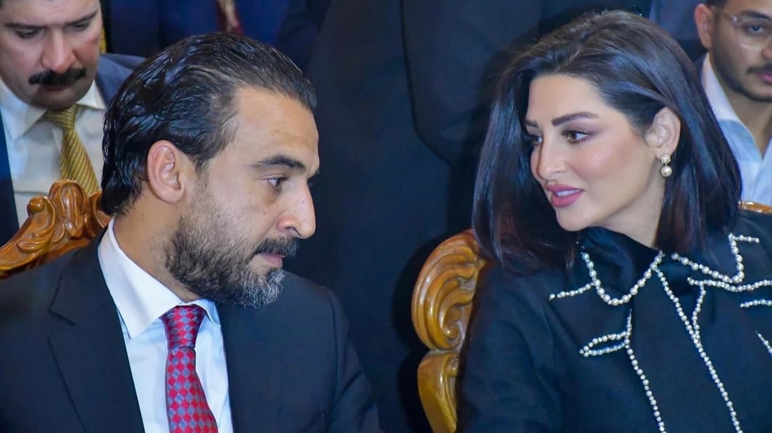 زوجة الحلبوسي تواسيه: نحن فخورون مؤمنون بلا حدود