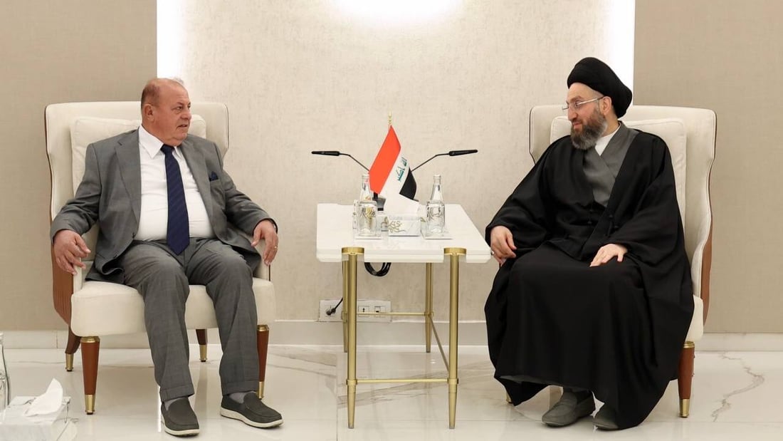 الحكيم يشدد على الوحدة العربية الكردية خلال لقاء شيخ عشيرة السورچية