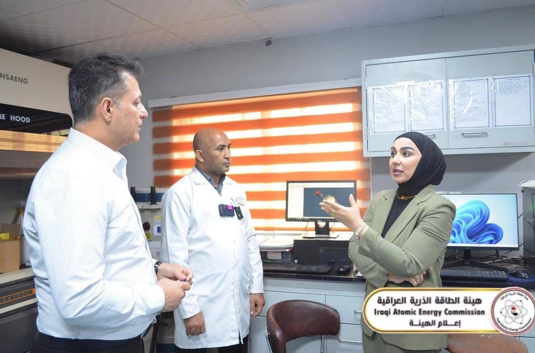 الطاقة الذرية العراقية.. المديرة الجديدة تراجع مهام المختبرات الإشعاعية والنووية