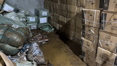 لافاو زیانی بە زیاتر لە 50 خانوو و کۆگا لە زاخۆ گەیاند