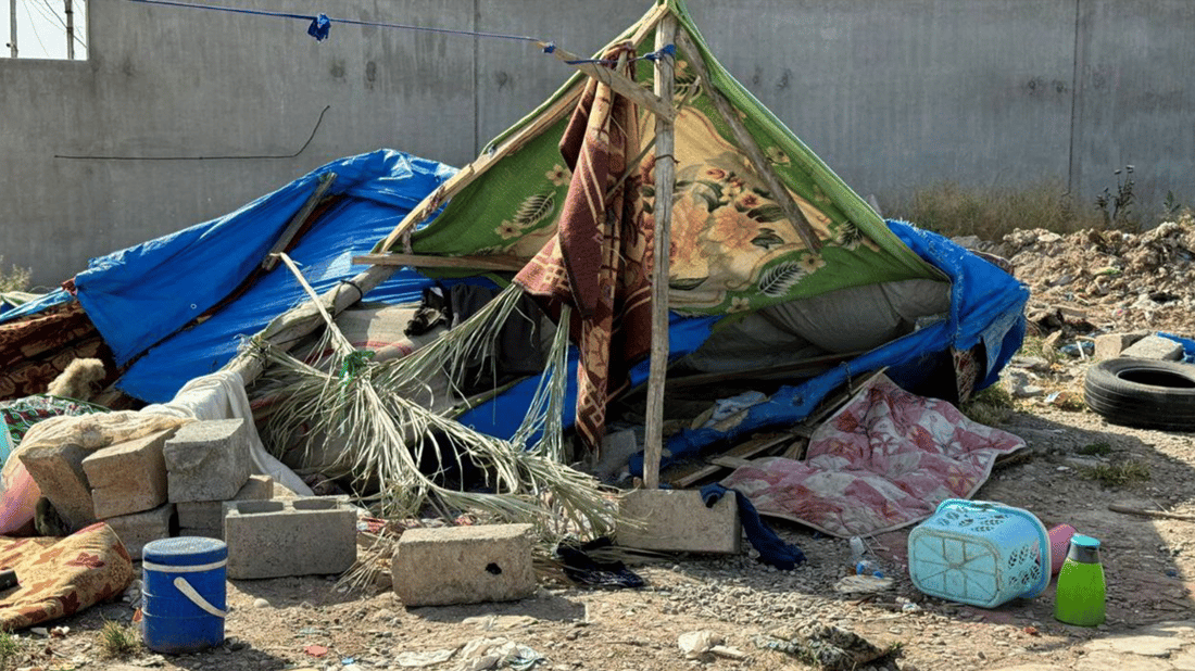 ئیدارەى کەرکوک خێوەتى ئاوارە سورییەکانى رووخاند