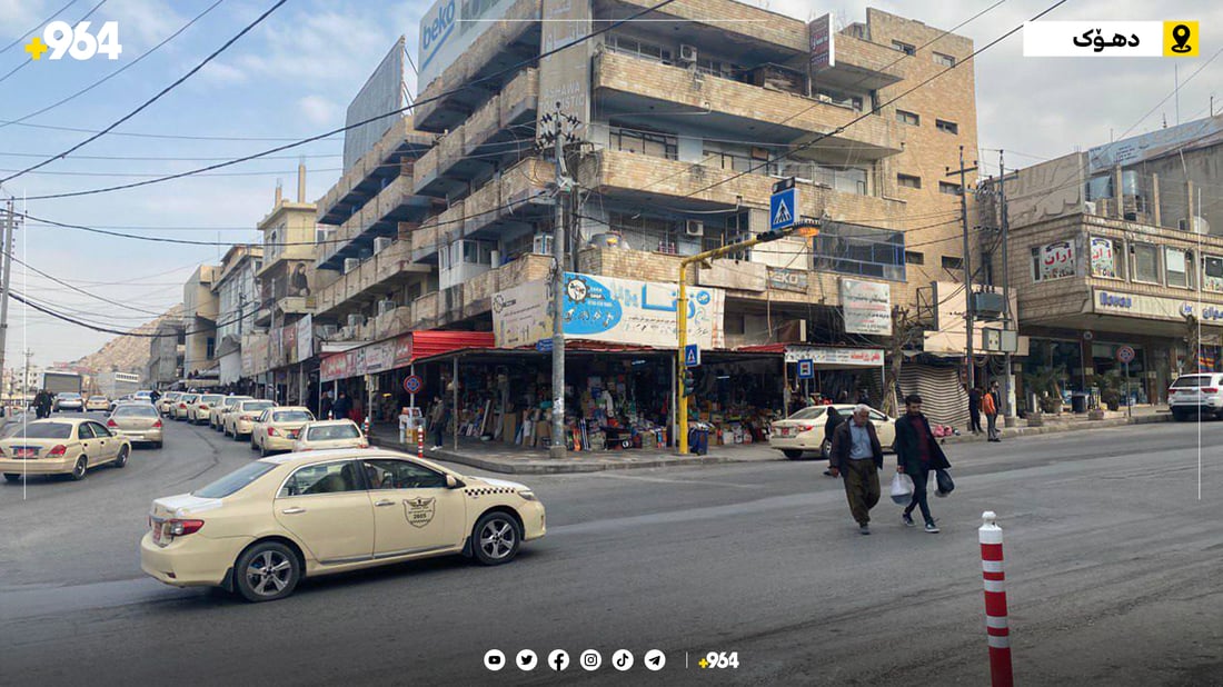 11 گەڕەکی دهۆک بێ ئاو دەبن