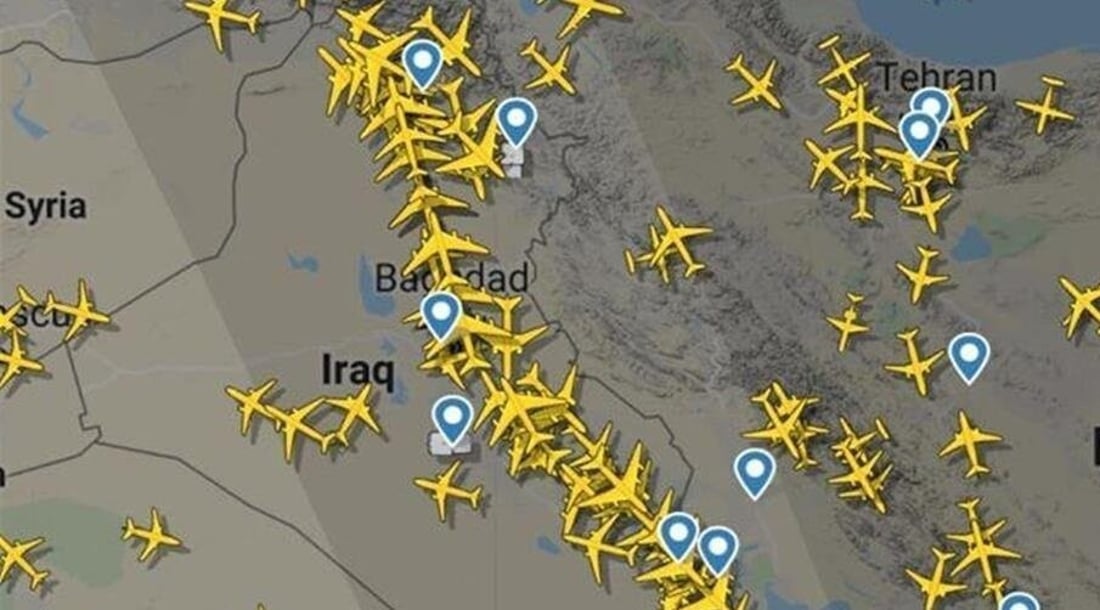 الطائرات تعبر فوق العراق مجدداً بعد تنسيق مع السعودية والكويت والبحرين