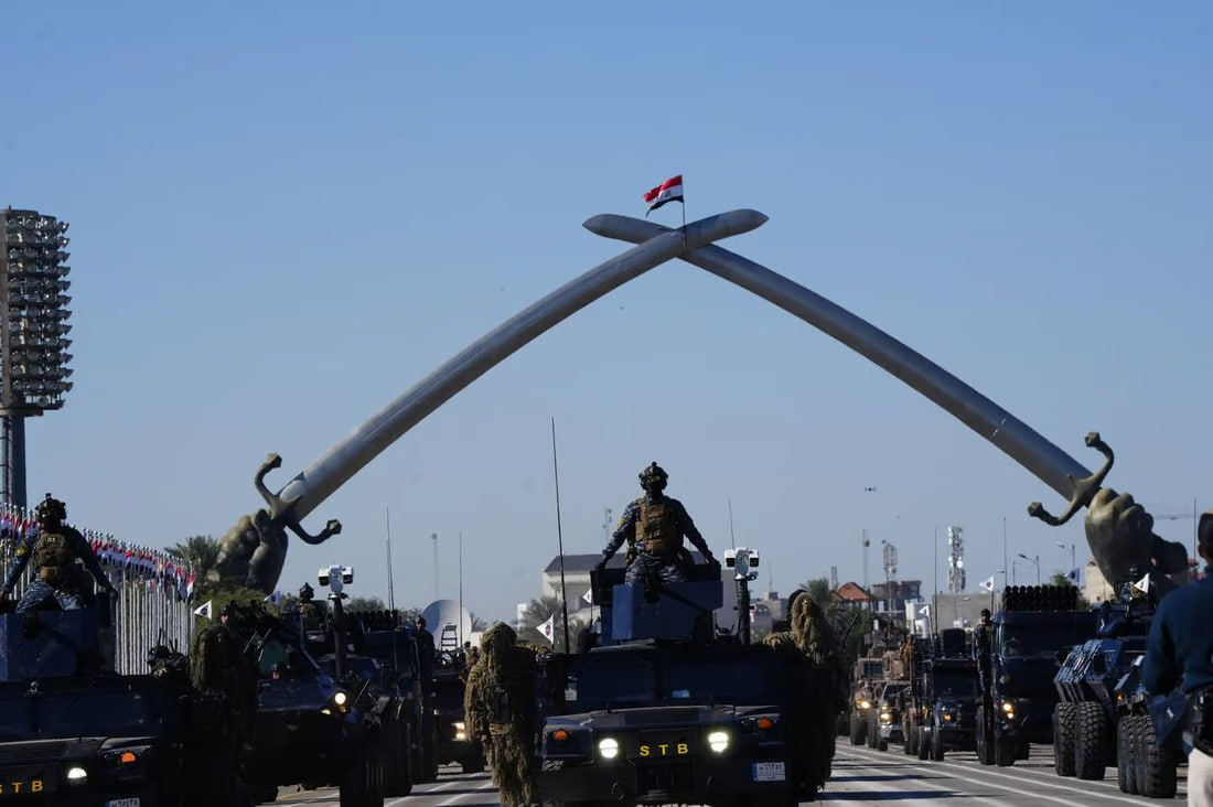PM attends Iraqi army’s 103rd anniversary parade