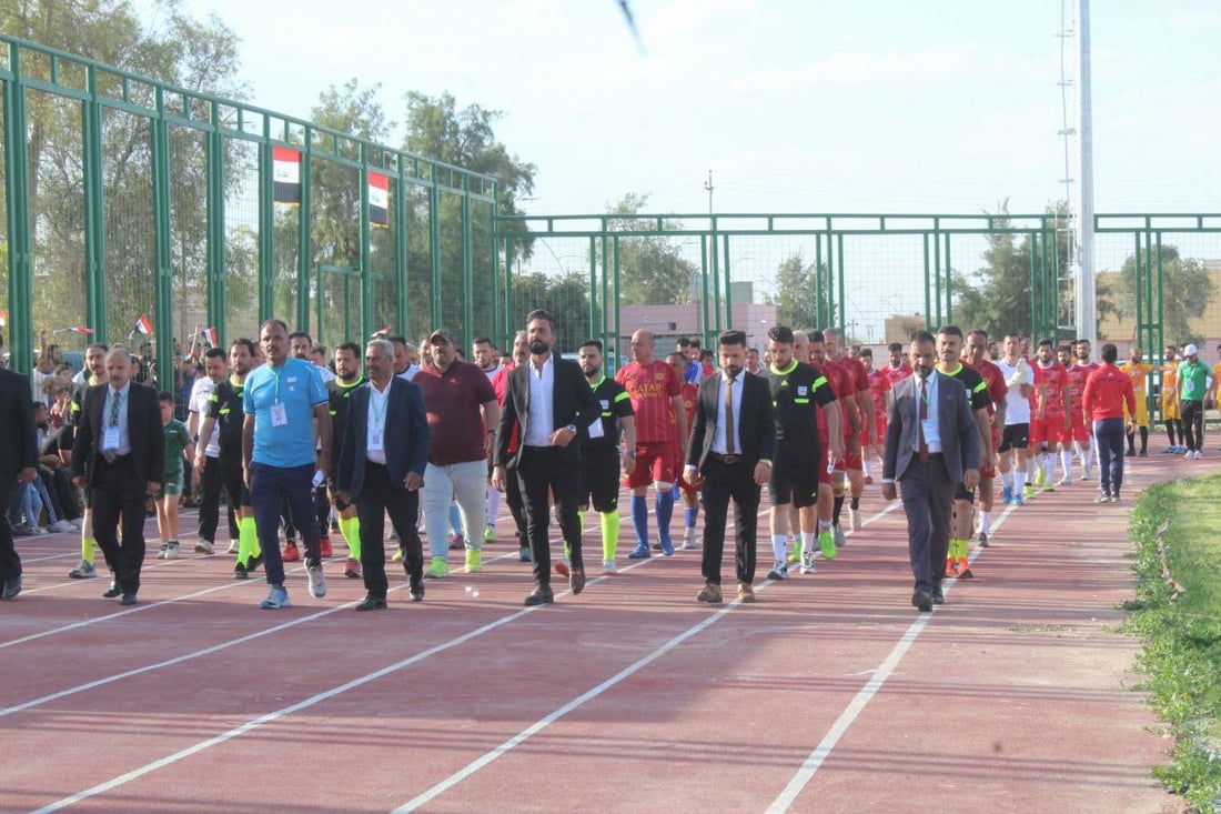 صور من افتتاح ملعب شباب القائم.. بداية لتأهيل منشآت أخرى