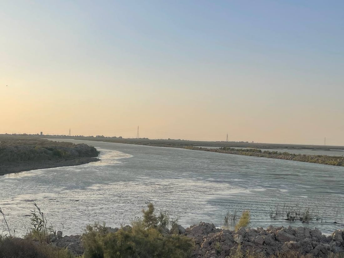 صور اليوم من نهر العز: لم يعد يعتمد على ميسان بل الفرات.. والأسماك سالمة