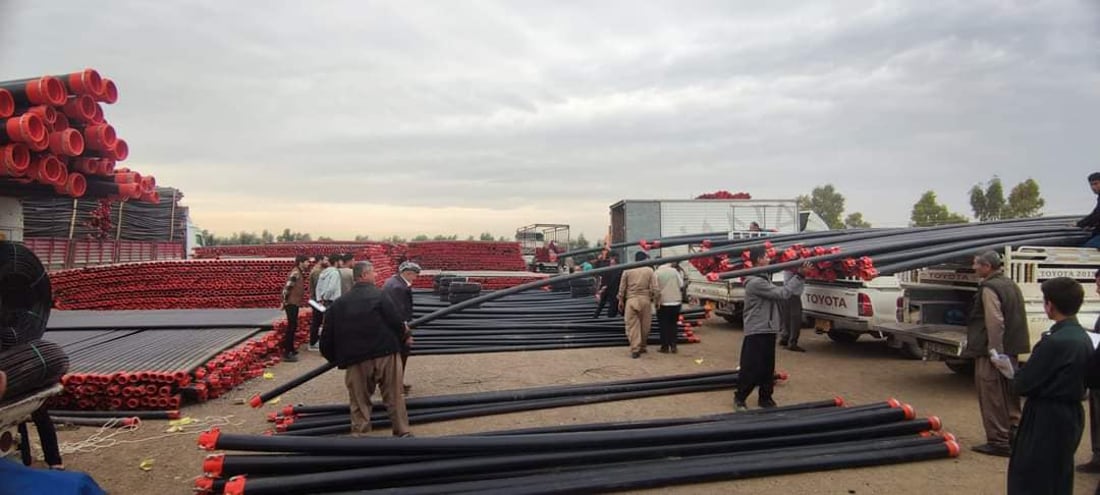 پێداویستی “دڵۆپاندن” بۆ جوتیارانی قوشته‌په‌ دابین كرا