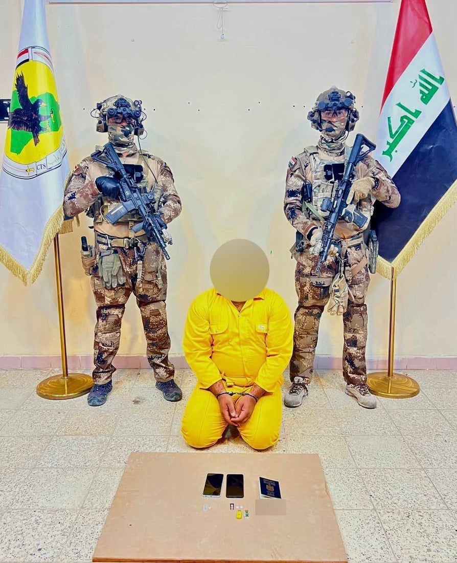 مكافحة الإرهاب يطيح ب3 إرهابيين في بغداد والأنبار