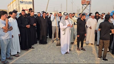 مزارعو البتار ينتفضون في الكوت: رفع المضخات وتقليص المراشنة يهدد أرزاقنا (صور)