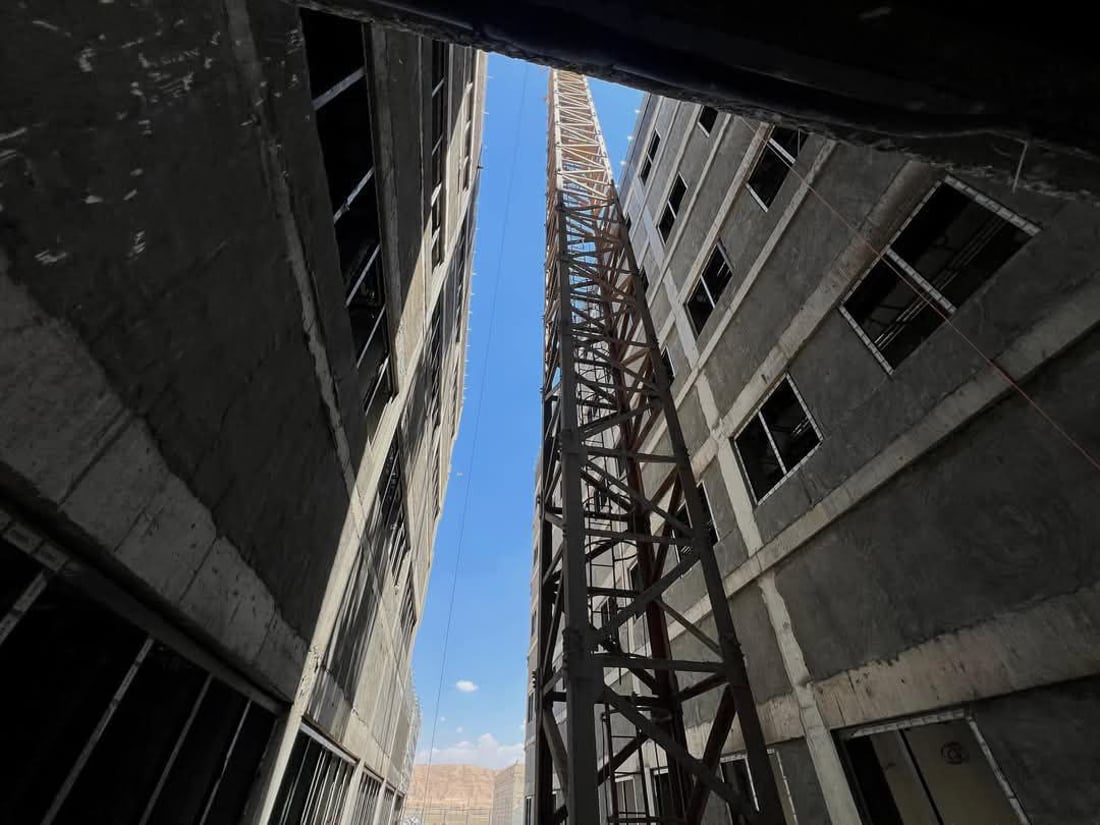 50%ـى کارەکانى نەخۆشخانەى 181 قەرەوێڵەیى خورماتوو تەواو بووە