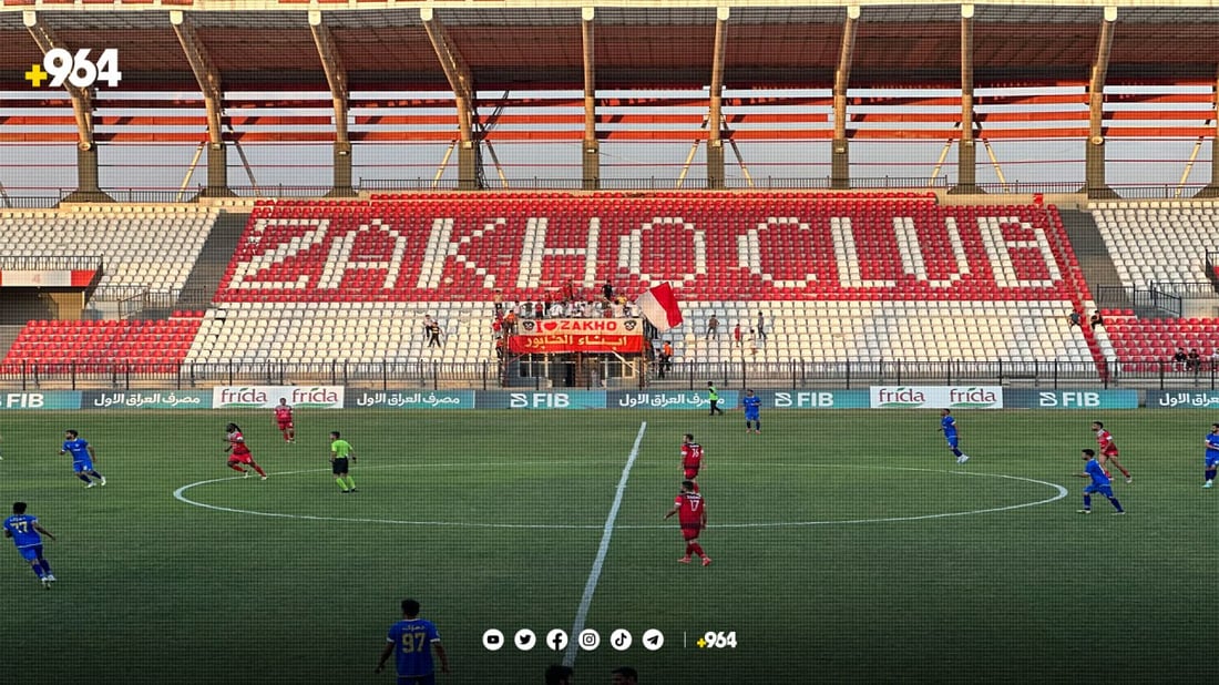 لە دێربی بادینان دهۆک و زاخۆ یەکسانبوون