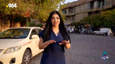 چاوان لەبەردەم قەڵای هەولێر چەند هاوڵاتییەکی قسەخۆشی دواند
