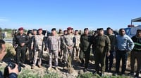 صور: كبار قادة الجيش يصلون ديالى للتحقيق في هجوم العمرا...